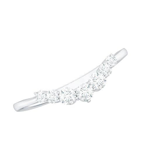 Certified Lab Grown Diamond Enhancer Ring, Ef-Vs Quality, Diamond Wedding Ring Enhancer - Gift For Women