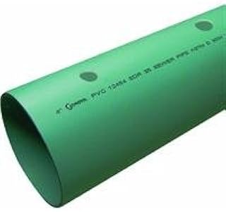 Genova Products 40051 4 In. x 10 In. Sewer & Drain 35 Perforated Pipe