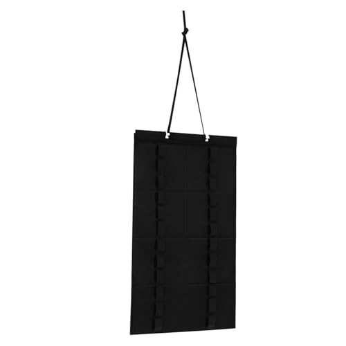 POPETPOP Taekwondo Belt Organizer Felt Wall Mounted Display Holder with Elastic Loops for Belts Space Saving Versatile for Martial Arts and Sashes