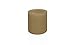 Front of the House RWA011BRR10 Nassau Cylinder Riser, 8" Diameter, 8.75" Height, 5.25 quarts, Nutmeg (Pack of 2)