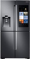 Samsung RF28K9580SG French Door Refrigerator with 27.9 cu. ft. Total Capacity, Family Hub in Black Stainless Steel