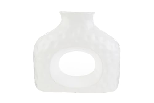Bombonera de boda elegnate jarrón de cerámica blanco ST 56038