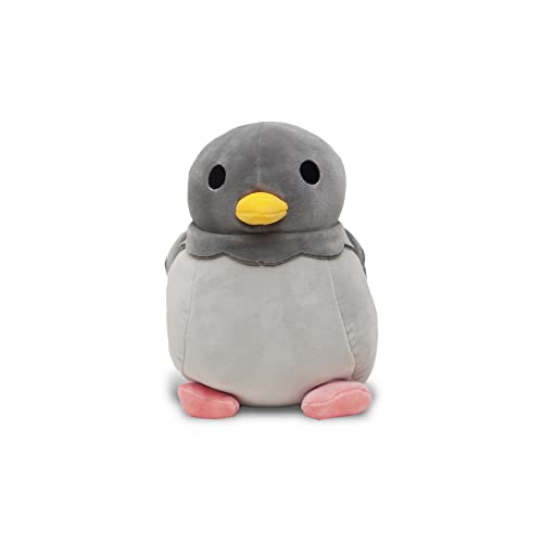 Avocatt Gray Pigeon Plushie Toy - 10 Inches Stuffed Animal Plush - Plushy And Squishy Bird With Soft Fabric And Stuffing - Cute Toy Gift For Boys And Girls #TOP2