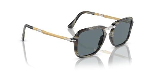Image of Persol mens Po3330s Rectangular Sunglasses