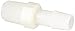 Eldon James A4-6NN Natural Nylon Adapter Fitting, 1/4-18 NPT to 3/8" Hose Barb (Pack of 10)