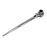 [Sechseckige buchse] Gerüstkrassche mit konischem Griff, Steckerbreite 19/22 mm, erhöhte Kontaktflächen an den sechs Seiten der Steckdose, reduzierte Zubehörschäden und hohe Praxistauglichkeit.