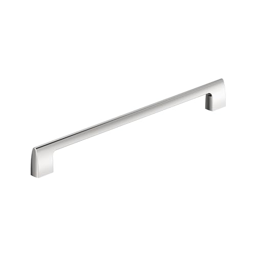 Amerock Riva 12-5/8 inch (320mm) Center-to-Center Polished Chrome Cabinet Pull, BP5549226 by Amerock - Used condition - US$19.44