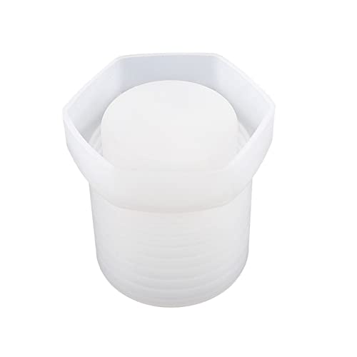 SZYDD Cup Resin Silicone Mold Vase Pen Holder Makeup Brush Organizer Mould for Casting Epoxy for Art Crafts Home Decor