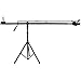 ProAm USA Orion DVC200 DSLR Video Camera Crane - Aircraft Aluminum Camera Jib - 8 ft Extendable Filmmaking Boom with L-Shaped Side Camera Mounting Bracket