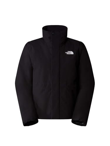 THE NORTH FACE Chaqueta Conv acolchada 2 en 1 para mujer, color negro (Tnf Black), talla L
