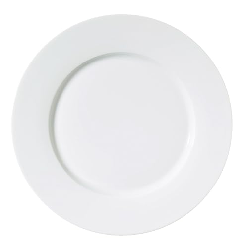METRO Professional Lot de 6 assiettes plates en porcelaine fine Dining, 15 cm, blanches