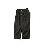 [ジムマスター] パンツ 10oz ストレッチデニム カツラギ ツータックパンツ メンズ レディース ワイドパンツ M L XL ユニセックス G621747 (JP, アルファベット, XL, チャコール(04))