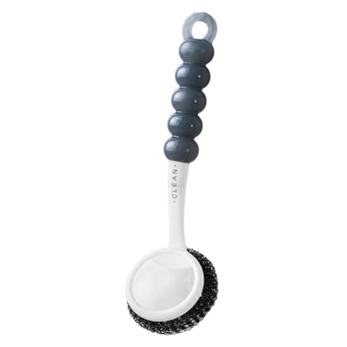 IWOWHERO Kitchen Scrub Brush for Dishes Heavy Duty for Pots Pans Baking Sturdy and Durable Dish Brush for Tough Grease Removal