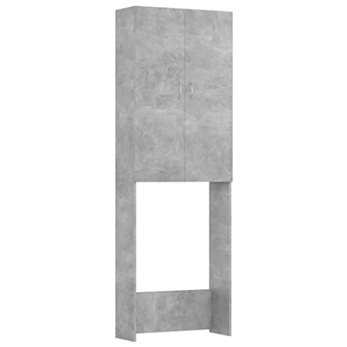 Washing Machine Cabinet Artisan Oak, Space Saving Laundry Storage, 64 x 25,5 x 190 cm, diseño moderno, material duradero, ideal para uso doméstico, elegante y funcional