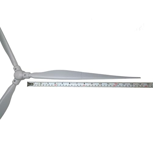 Image of DIY Wind Turbine Propeller Kit - 3D Printed Blades with Hub, Complete Hardware Set & Motor Holder (Motor Not Included)