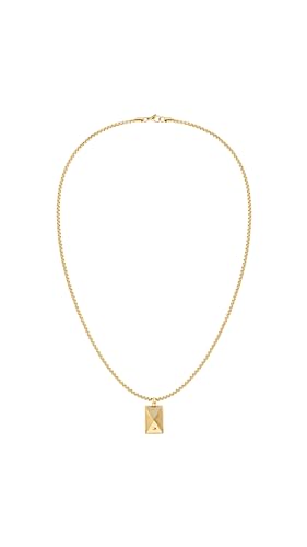 Tommy Hilfiger Men's Jewelry - Stainless Steel Pendant with Chain, Lobster Closure - Perfect for Casual or Dressy Occasions - Gifts for Him