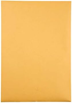 Quality Park 7 x 10 Clasp Envelopes, Clasp and Gummed Closures for Storing or Mailing, 28 lb Kraft Paper, 100 per Box (QUA37868)