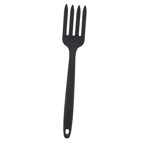 Garneck Lightweight Silicone Cooking Fork Noodle Fork Food Salad Pasta Kitchen Utensil