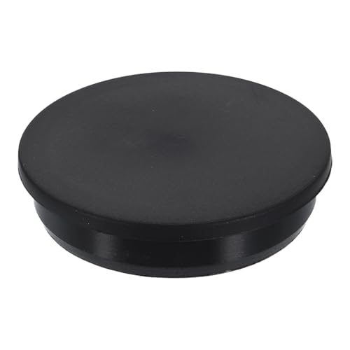 Image of uxcell Silicone Hole Plug, Waterproof Round Rubber Stoppers Bottle Seal Plugs Tube Pipe End Caps for 60mm /2.36 inch Hole for Bathtub Bottle, Black