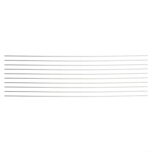 Durafix - Aste di saldatura in alluminio da 1 62 mm, facili e comode da saldare, adatte per molte applicazioni (50 cm x 3,2 mm, 10 pezzi)