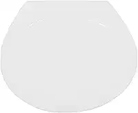 TUPAN Assento Sanitário Termofixo Luxo Branco, BRANCA/GELO
