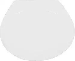 TUPAN Assento Sanitário Termofixo Luxo Branco, BRANCA/GELO