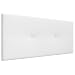 LA WEB DEL COLCHON Cabecero tapizado Julie para Cama de 105 (115 x 55 cms) Blanco