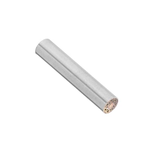 DECOMELODY Rivets Mosaique Laiton pour Couteaux 6Mm X 30Mm Acier Inoxydable Fournitures de Coutellerie Facile à Installer Prise en Main Confortable pour Manche et Lame de Couteau