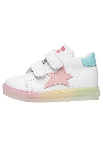 Falcotto Sasha VL-Sneaker in Pelle con Stella Rosa...