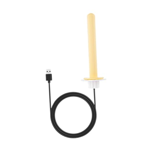 Heated Bird Perch Bird Cage Heater Bird Cage Accessory, Bird Warmer Bird Stand Bar for Cockatiels Small Bird Finches Budgies, Yellow