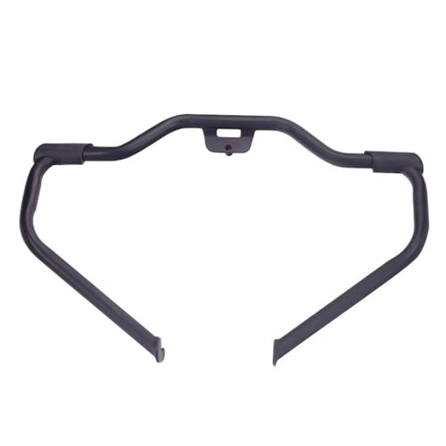 Protection moteur chromé noir Softail 18-22, acier anti-impact