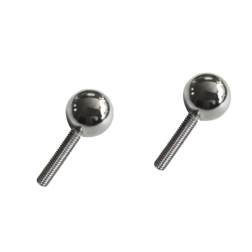 Gatuida 2pcs Printer Spherical Screw Diameter Joint Parts for Rostock Lightweight Resistant Design