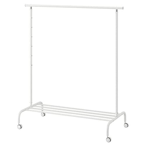 IKEA Rigga Clothes Rack, White