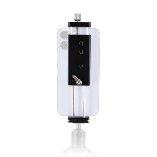 Support de téléphone réglable avec griffe froide pour micro et éclairage LED - 3