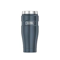 Fohgee Edelstahlbecher Mit Griff – Weihnachtsdesign, 1,2 Liter, Hält Getränke Heiß & Kalt (mit Deckel & Strohhalm)
