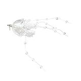 Abalorio de medusas de resina de doble capa con temática oceánica, accesorios de manualidades con detalles de purpurina para llavero, decoración de bolsas, accesorios de animales marinos inspirados en