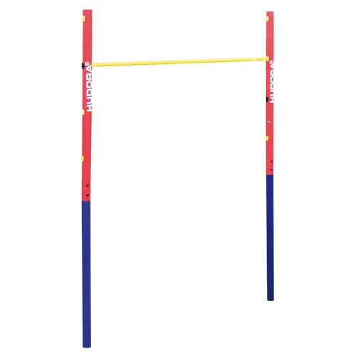 HUDORA Barre de gymnastique Fabian Standard/Pro - Barre simple/double d'extérieur pour enfants & adultes - Barre de fitness résistante réglable en hauteur...