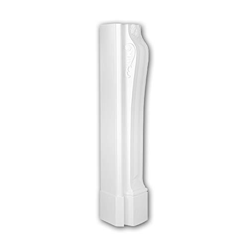 Chimenea decorativa diseño atemporal elemento decorativo blanco Profhome 2