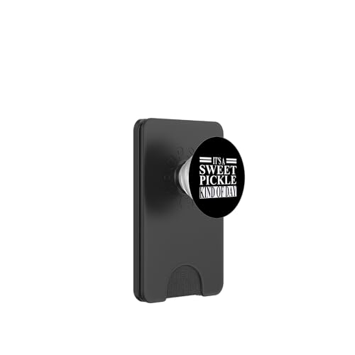 Sweet Pickle Apparel - Simpatico design con sottaceti PopSockets PopWallet per MagSafe