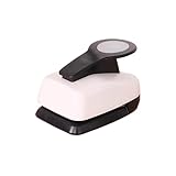 Neboka 丸型エンボス加工 子供用穴あけパンチ 紙製サークル 大きなサークル どこでも使える 全体的に丸い窓 DIY 手作り スクラップブック 彫刻アート 植物標本 サイズ (9mm、16mm、25mm、38mm、50mm) (50mm)