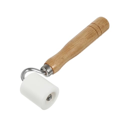 Artibetter Rouleau à Papier Peint Professionnel Plat 40x35mm Manche En Bois Ergonomique Certifié Rouleau De Pression Pour Papier Peint Et Tissus Non Tissés De Construction Solide Pour Usage Mural