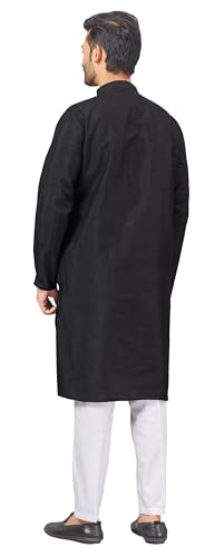 Image of Studio Shringaar Men's Cotton Relaxed Fit Straight Kurta