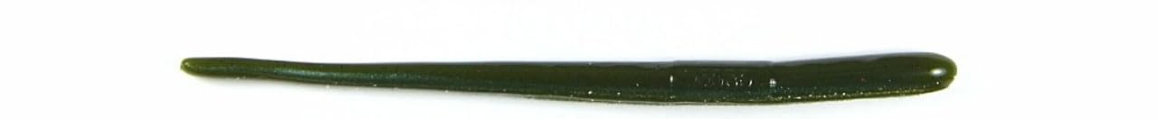 Roboworm Straight Tail Worm Bait (Green Neon Pumpkin, 4 1/2-Inch) โ image 1