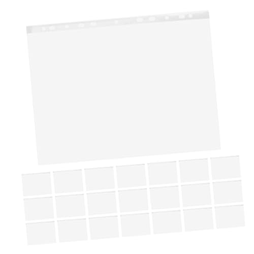 KOMBIUDA 100pcs Race Bib Clear Number Bib Holder Running Bib Bag Convenient Bib Pocket Bags Clear Bag for Bib Number Bib Display Container Running Bib Display Holder Bib Storage Holder