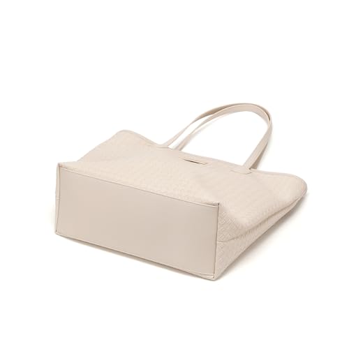 Bolso Tote de cuero para mujer con cremallera miniatura 2