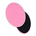 Core Exercise Discs, 2 Pack Pink Sliding Fitness Sliders for Home Gym, Yoga, Pilates, Cross Training, Physical Therapy