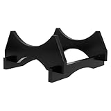 Un design intemporel : intégrant un support en chêne pour fût de vieillissement, ce socle apporte une touche décorative aux intérieurs modernes et classiques. socle pour récipients, support distributeur de boissons en bois