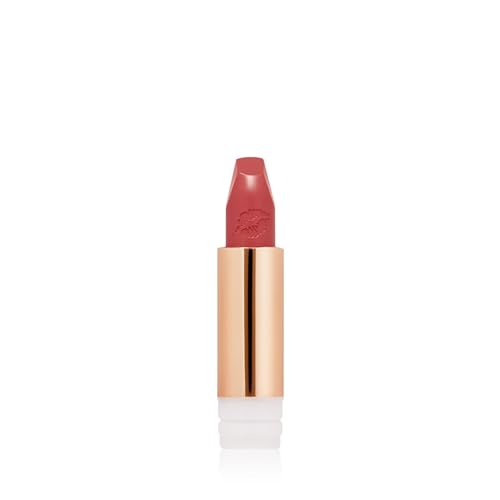 Charlotte Tilbury Hot Lips 2.0 Lipstick - Hydrating, Long Lasting Lipstick with Orchid & Antioxidant Extracts - Buildable Satin Finish for Fuller-Looking Lips - Glowing Jen Refill