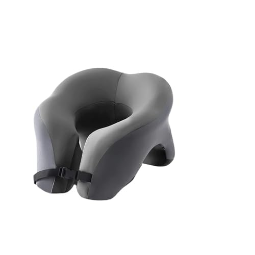 Almohada de espuma viscoelástica ergonómica para viaje miniatura 1