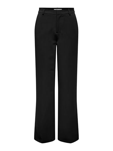 Pantalon large coupe droite taille haute ONLY femme fluide élégant
